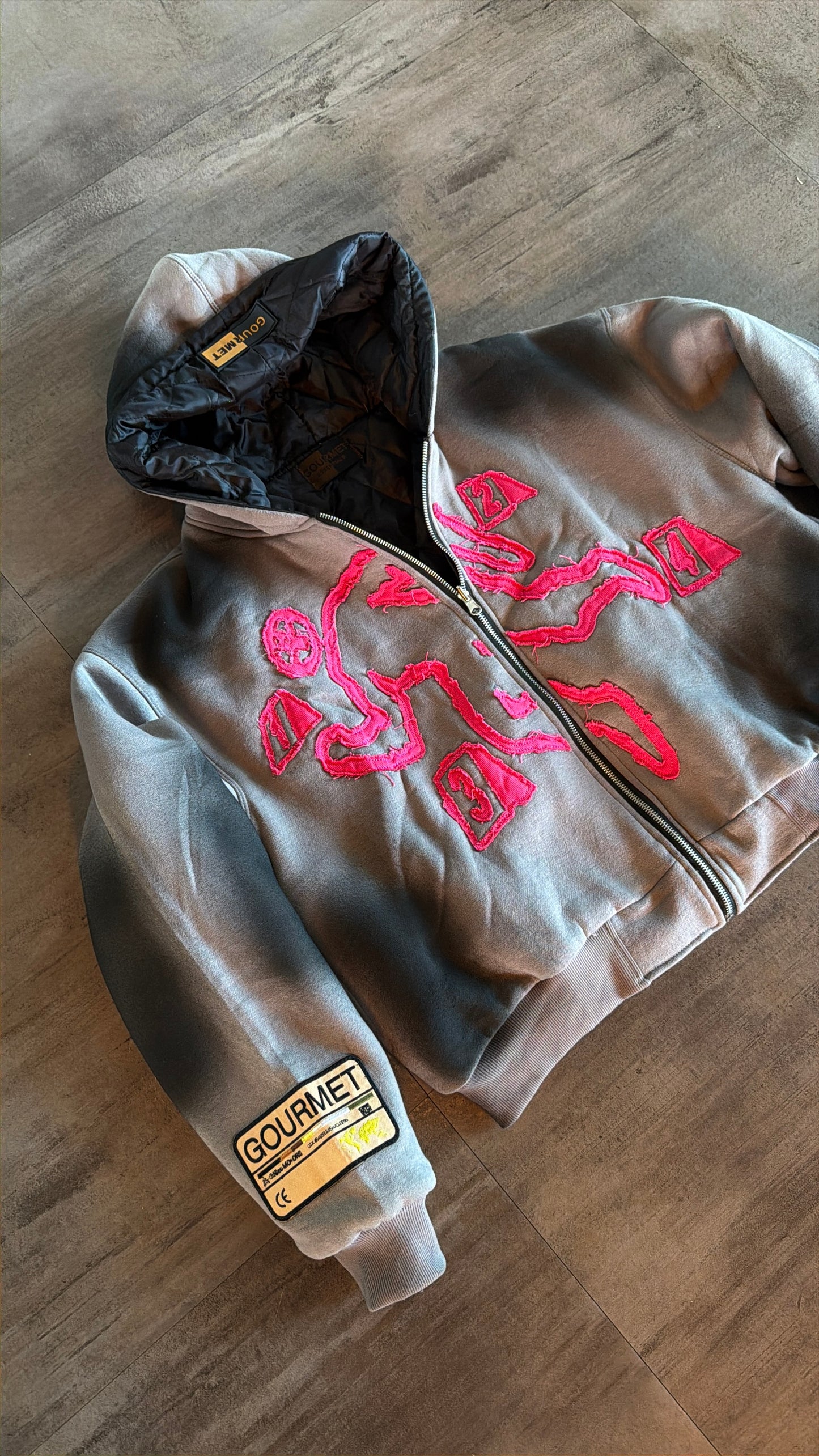 REVERSIBLE DIRTY PINK HOODIE 💊