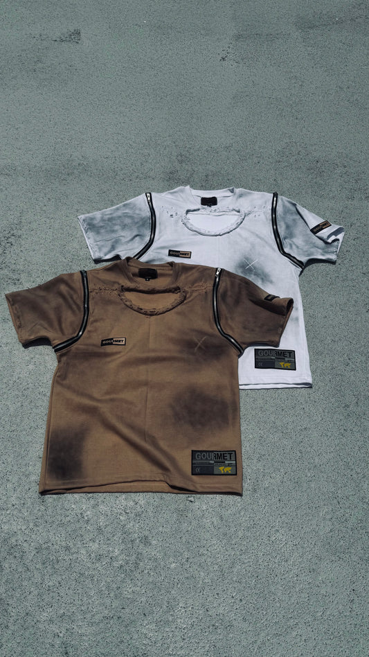 BUNDLE OF DIRTY ZIPPER TEES
