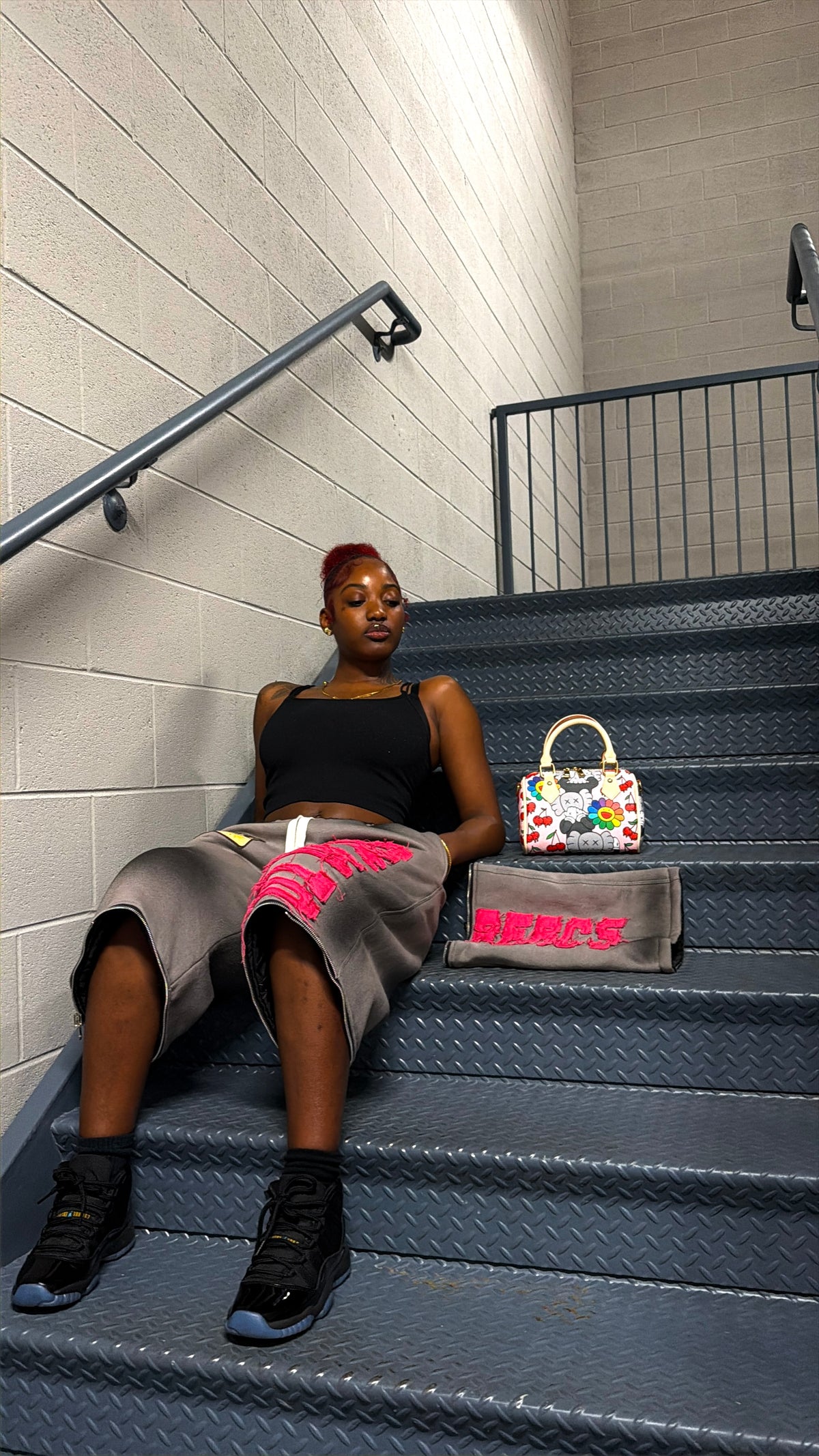 REVERSIBLE DIRTY PINK JORTS 💊