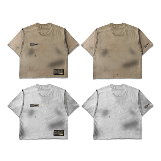 BUNDLE OF DIRTY ZIPPER TEES